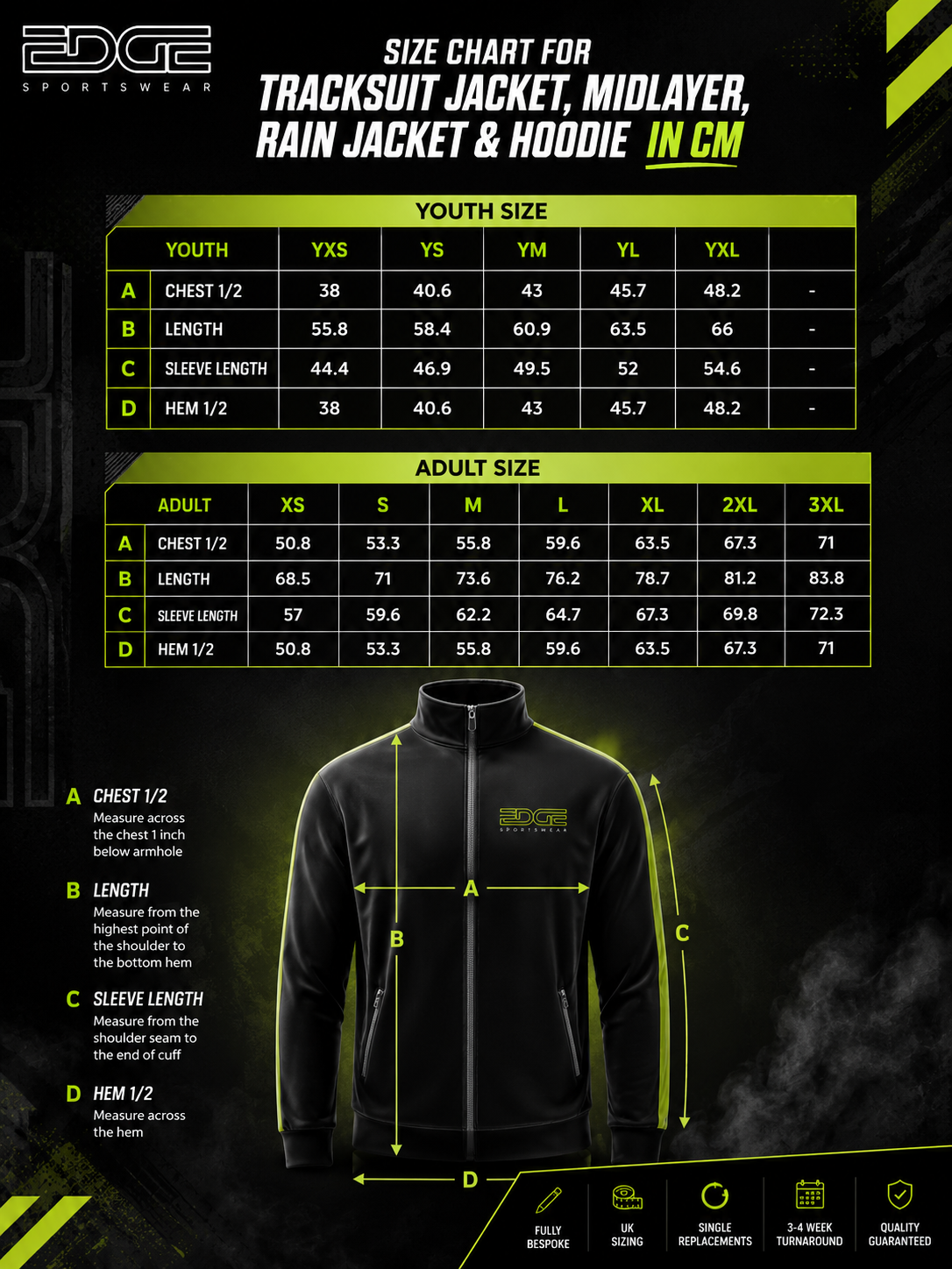 Edge 'Icon' Custom Tracksuits