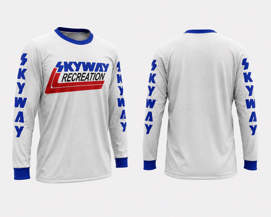 Echoes of '80 Skyway Inspired Long Sleeved Overshirt