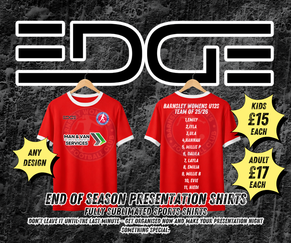 End Of Season Presentation Shirts