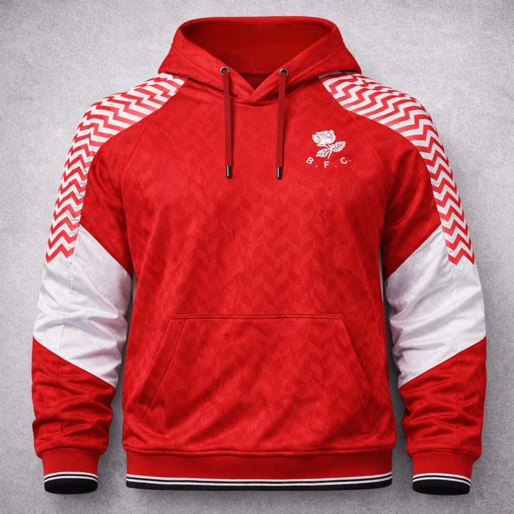 Barnsley Fans Club '88 Inspired Hoodie (Red)