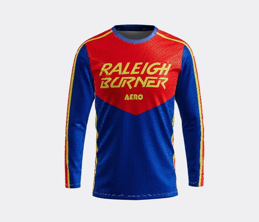 Echoes of '80 Burner Inspired Long Sleeved Overshirt