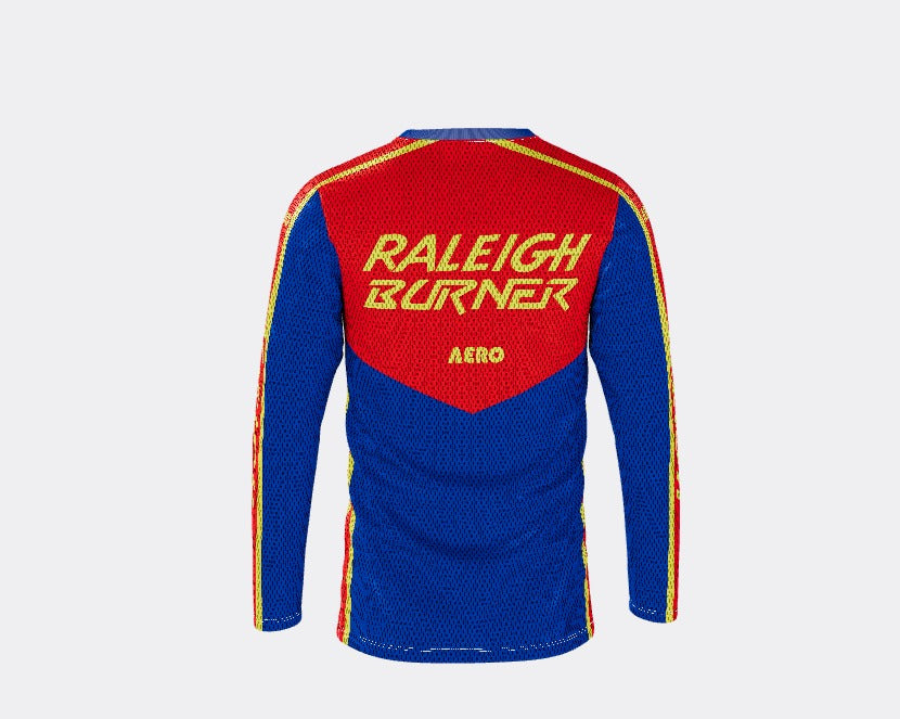 Echoes of '80 Burner Inspired Long Sleeved Overshirt